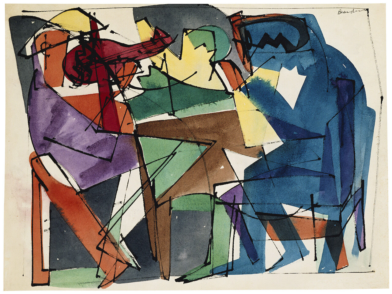 Romare Beardon's 'The Blues Has Got Me'